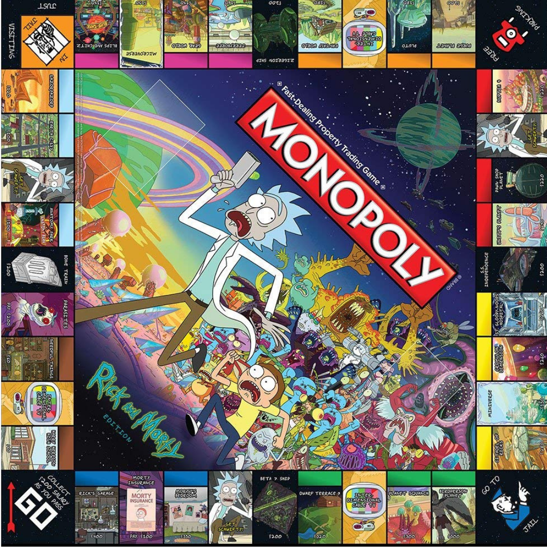 monopoly rick and morty